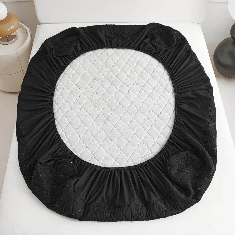 Gesteppter Dicker Wasserdichter Matratzenschoner – Bild 3