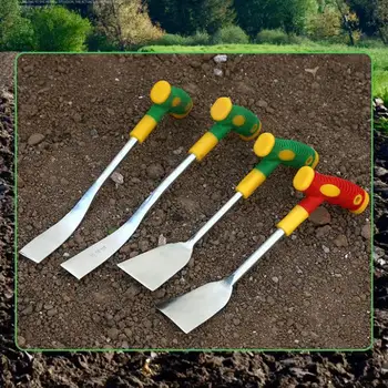 Knoblauch-Ausgrabschaufel aus Edelstahl für Landwirtschaft und Gartenarbeit, Unkrautjäter und Kräuterschaufel