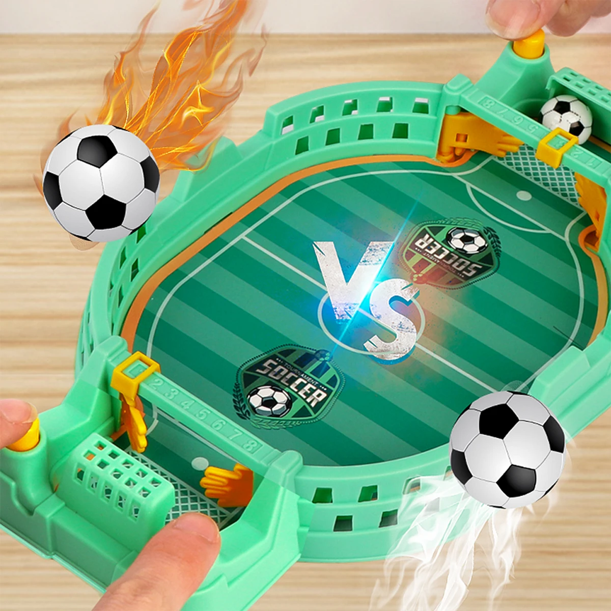 Fußball Tisch Mini Tischplatte interaktives Spiel, Fußball – Bild 2