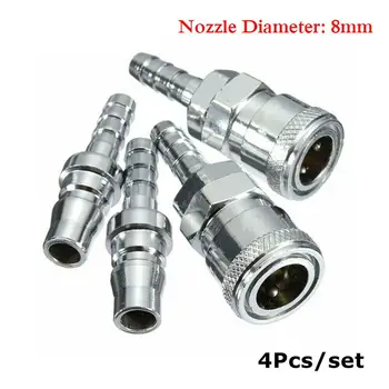 Schnell verschluss 8mm Gas schlauch Kupfer düsen anschluss für Wohnmobil (4 Stück)