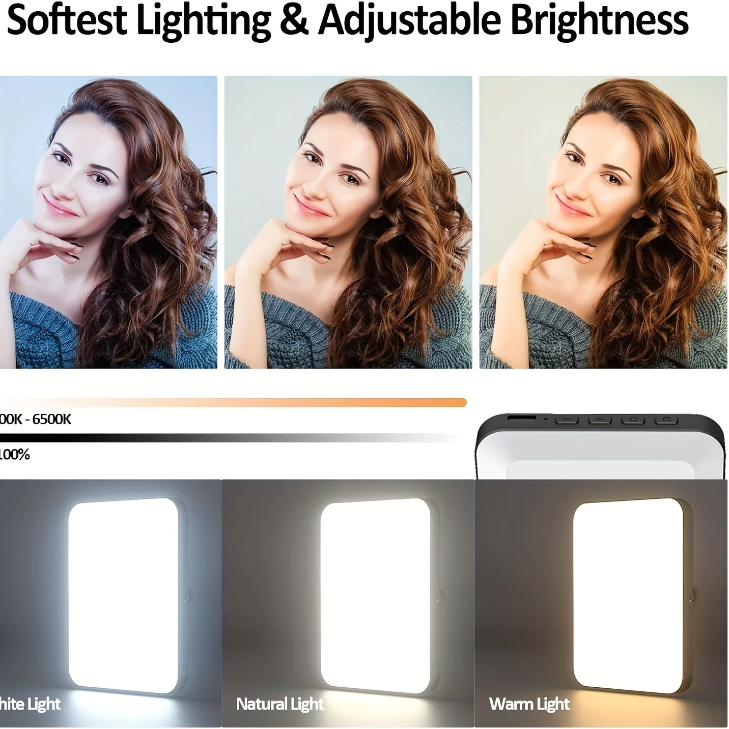 1 Stück wiederaufladbares magnetisches LED-Selfie-Licht, 3 – Bild 4