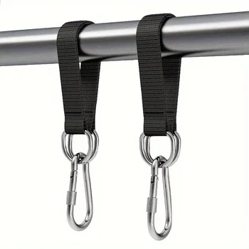 Langlebig Hängen Gürtel Hängematte Schaukel Hängen Gürtel und Stahl Legierung Haken Outdoor Camping Wandern