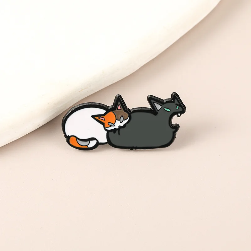 Lustige Katzenbrosche mit Katzenhintern-Motiv, Niedliche – Bild 5