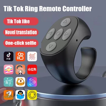 Drahtlose Bluetooth Mobile Selfie Lazy Artifac Tiktok Fernbedienung Ring Handy Bluetooth Controller t