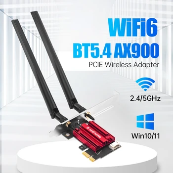 FENVI WiFi 6 AX900 PCIE WiFi-Adapter Bluetooth 5.4 802.11AX 2,4 G/5 GHz 900 Mbit/s Drahtlose Netzwerkkarte