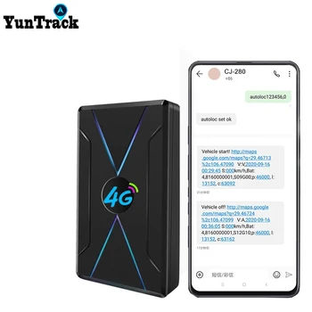 2G 4G Magnet GPS Tracker Auto Historische Flugbahn Tracking Start Stop Auto Standort SMS Anruf Alarm Locator