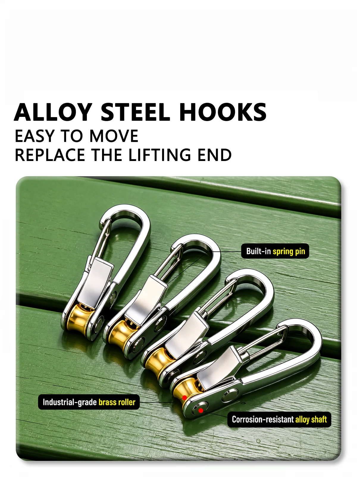 Aoifn Seilbindewerkzeug & Spanner mit Rollenspanner, Robuste – Bild 5