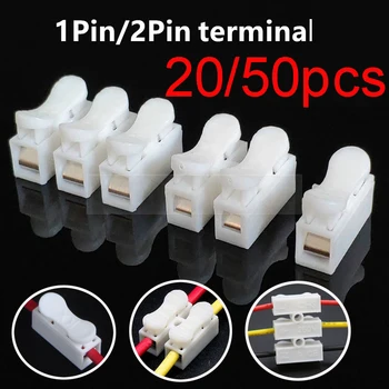 Kein schnelles Löten 1p 2p Kabel Kabelst ecker keine Schraub klemme Block Federklemme