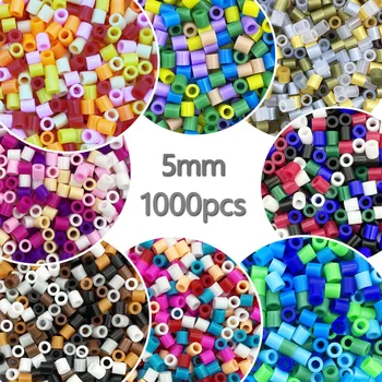 5MM 1000 Stück Pixel-Puzzle Eisenperlen für Kinder Perler Hama Perlen DIY Handgemachtes Geschenkspielzeug