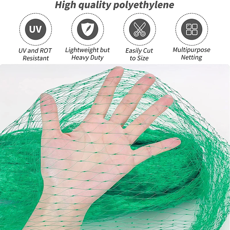 20/10 m Anti-Vogel-Schutznetz, Netz für Gartenpflanzen – Bild 4