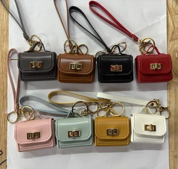 Korea süße Mini-Taschen-Taschen-Charms, bunter Anhänger, Kawaii-Schlüsselanhänger für Frauen, einfache
