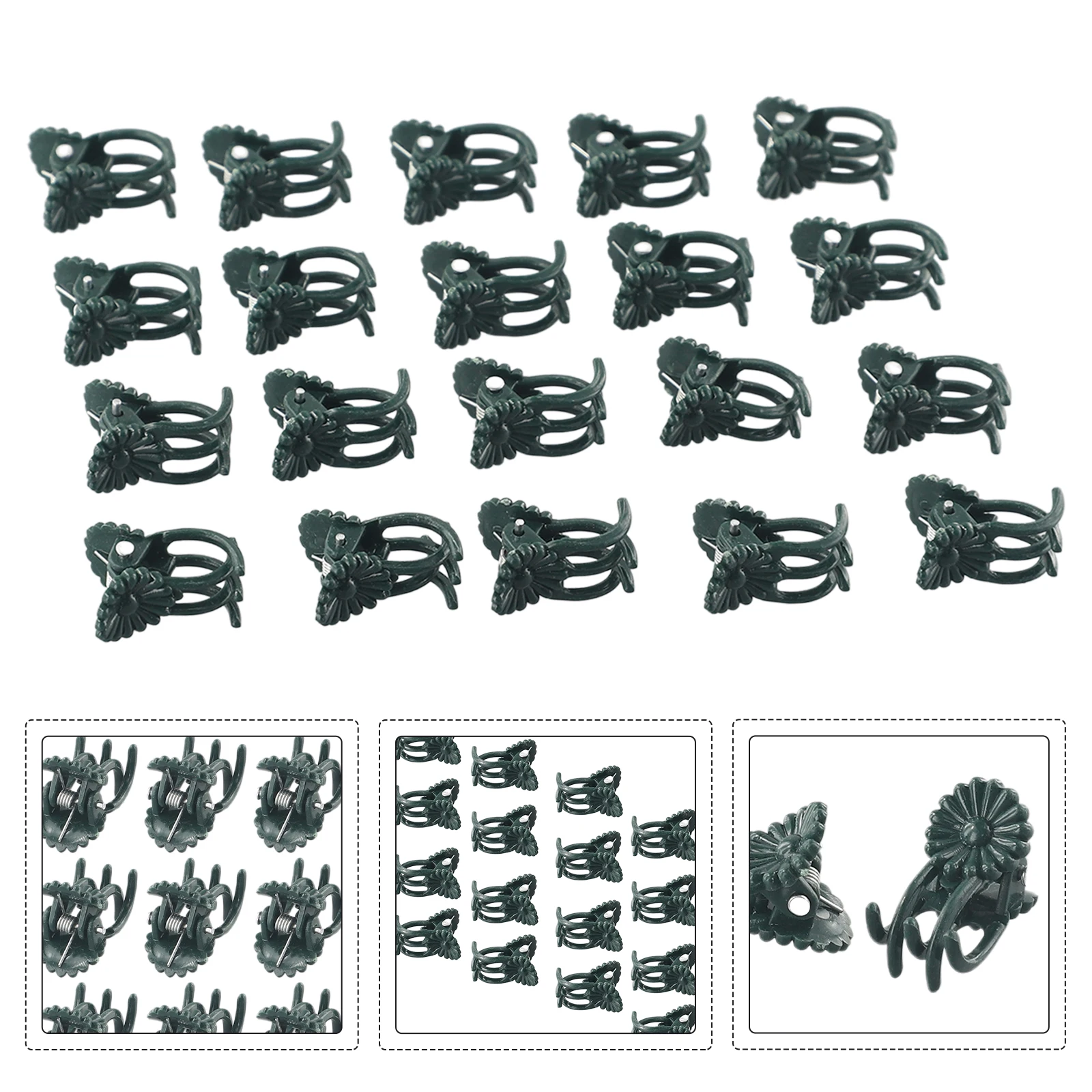 20 stücke Garten Pflanze Clips Schmetterling Orchidee Clips – Bild 3