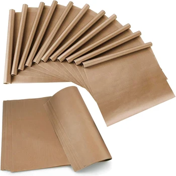 Hitzebeständige PTFE-Blatt für Hitzepresse - Deckelpapier-Schutzmatten zum Backen mit Eisensublimation