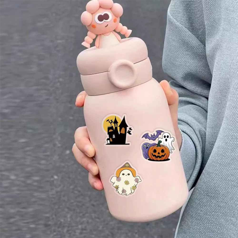 50 Stück neue transparente Halloween-Aufkleber – DIY-Dekor – Bild 5