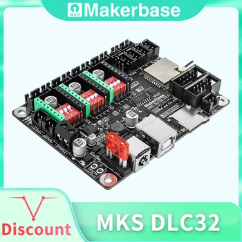 Makerbase MKS DLC32 Grbl-Controller funktioniert für Laser und CNC mit ESP32 WIFI und TS35/24 Touchscreen