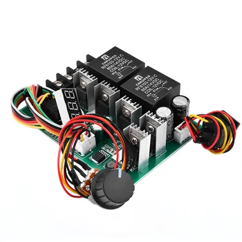 PWM DC Motor Drehzahlregler DC 10 -55 V Digitale LED-Anzeige 0 - 100 % einstellbares Antriebsmodul Eingang MAX
