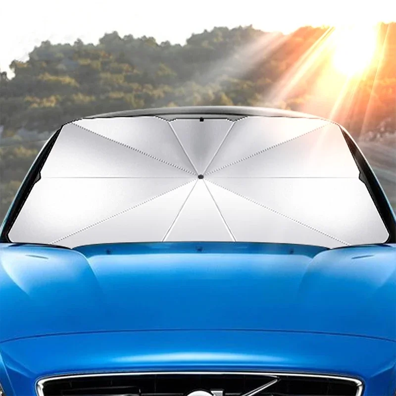 Auto Sonnenschirm Regenschirm Isolierung Sonnenschutz Auto – Bild 3