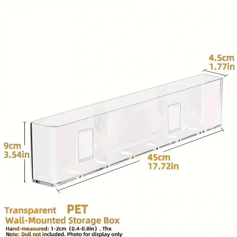 Organizer Bilderbuch Vitrine Bücherregal Wand hinter der Tür – Bild 6
