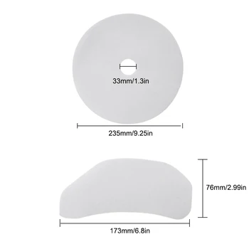Wäschetrockner Abluftfilter Für BUSH DHB7VTDW DHB7VTDB TD3CNBW Lufteinlass Luftbefeuchter Filter (10 Stück)