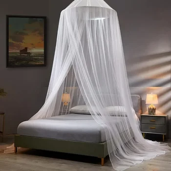 Moskito Mesh Net Große Kuppel Hängen Moskito Net Bett Net Zelt Fliegen Insektenschutzmittel Schutz Hause