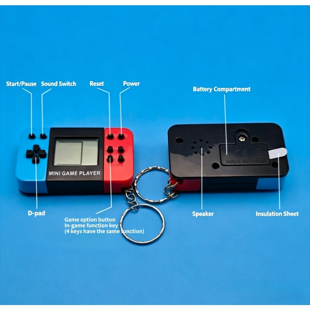 Tragbare elektronische Spielekonsole, Handspielzeug – Bild 6