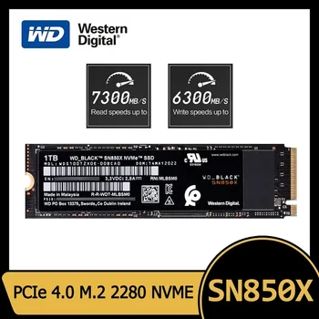 Western Digital WD SN850X SSD 1TB 2TB NVMe Gen4 PCIe M.2 2280 PCIe 4.0X4 Laufwerk Interne