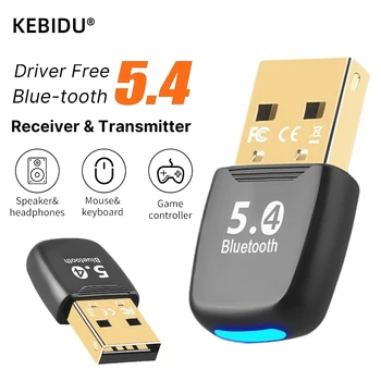 Bluetooth-Adapter USB Bluetooth 5.4 für PC Dongle Adaptador Drahtlose Maus Tastatur Musik Audio Receiver USB