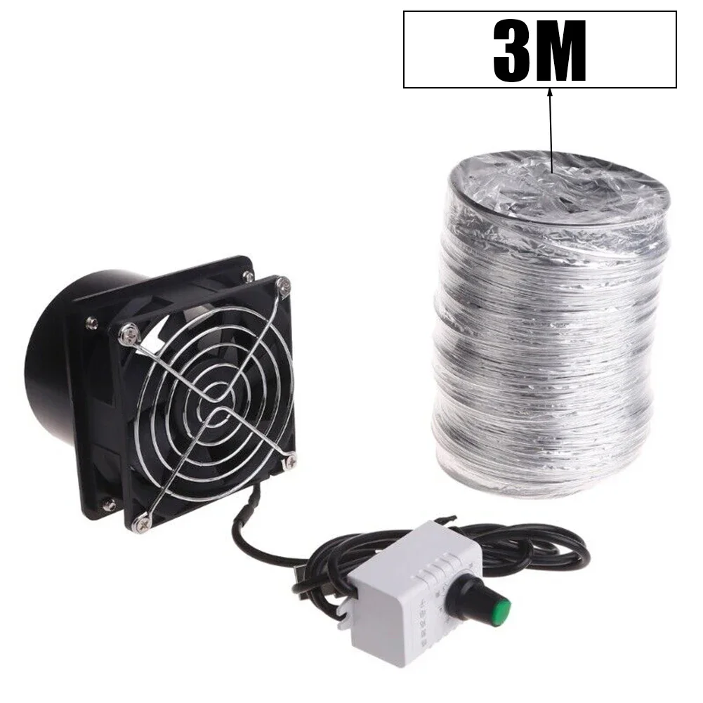 1set Rauch Absorber Fume Extractor Fan Rohr Kanal Abluft Fan