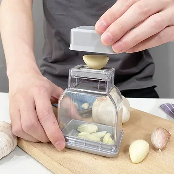 Manuelle Drücken Knoblauch Schleifen Reibe Cutter Kochen Werkzeug Knoblauch Schäler Küche Zubehör Küche