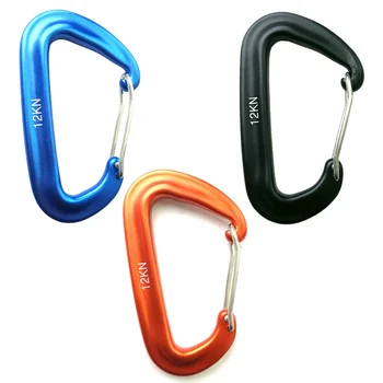 12KN Hängematten-Hundekarabiner Sicherheitskarabinerhaken für Outdoor-Camping und Wandern mit automatischer