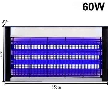 LED Elektrische Moskito Mörder Lampe Hause Photokatalyse Stumm Anti Fly Bug Zapper Physikalische Mücken Tötung