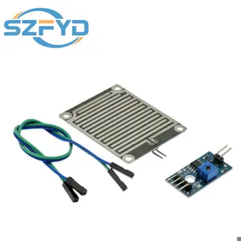 3,3-5V Regen Regentropfen Empfindliche Erkennung Sensor Modul Wetter Feuchtigkeit für arduino Diy Kit