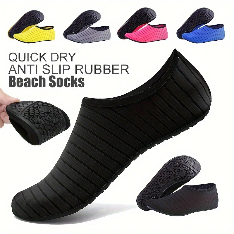 1 Paar Wasserschuhe Damen Barfußsocken Anti-Rutsch