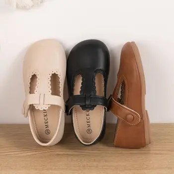 KIDSUN Kleinkind Kleines Mädchen Mary Jane Kleid Schuhe Ballerinas für Kinder Mädchen Party Schulschuhe