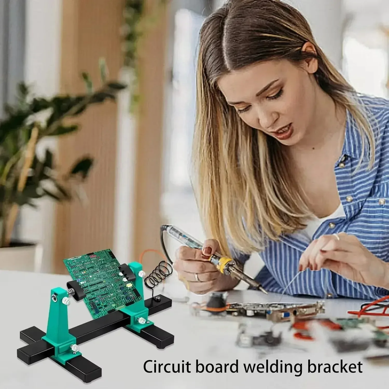 360 °   Rotation Leiterplatte Einstellbare PCB Halter Jig – Bild 6