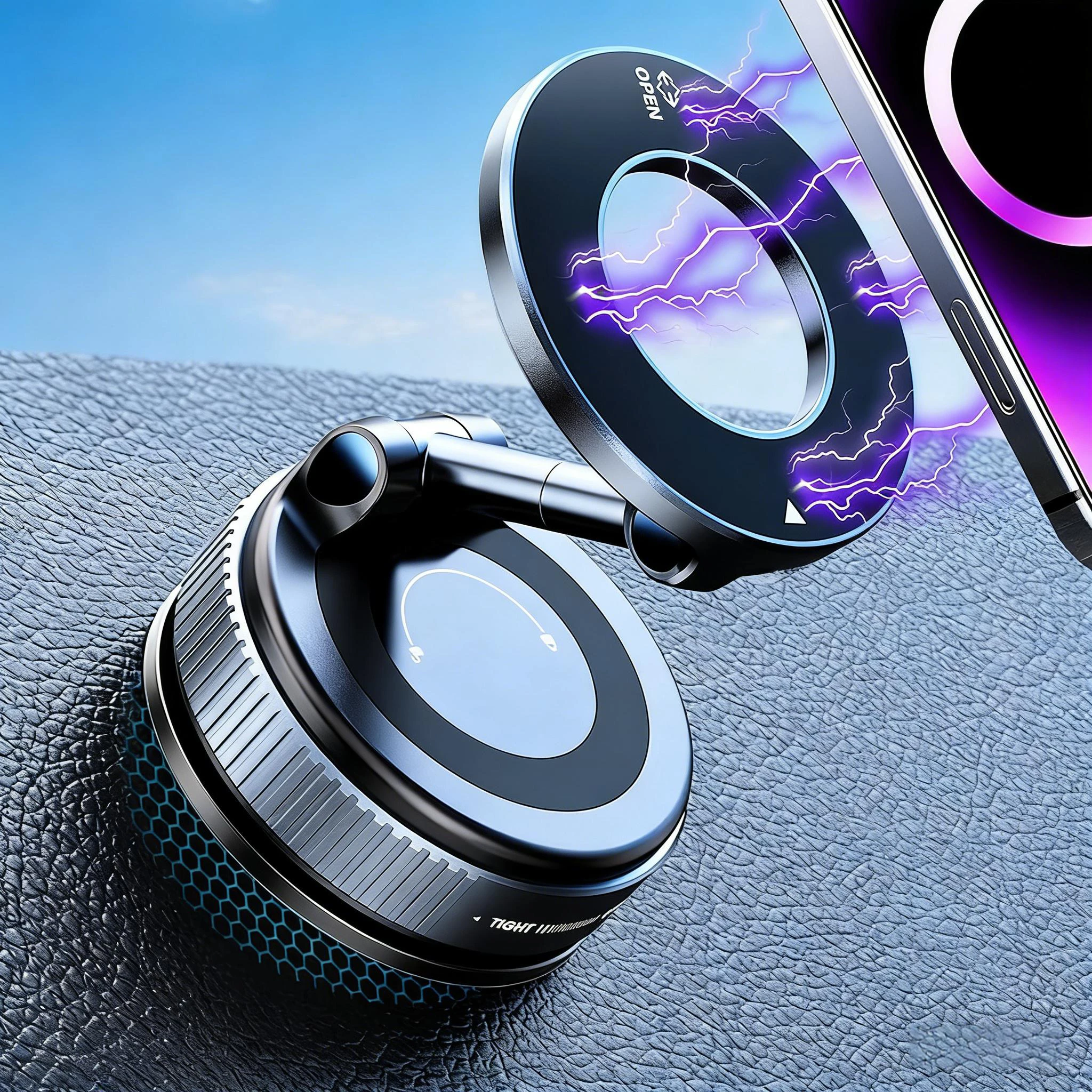 Faltbarer Starker Magnet Magnetischer Handyhalter 360° °