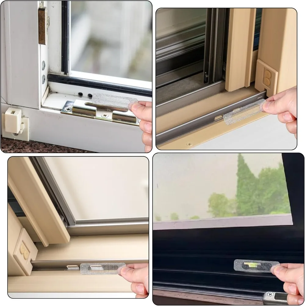 Fenster-Fliegengitter-Reparaturset: Unsichtbarer Aufkleber – Bild 3