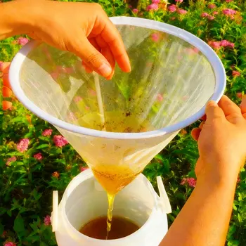 Mesh Bienenzucht Honig Filter Imker Ausrüstung Ameise Bienenzucht Werkzeug Apicultura Manuelle Bienen