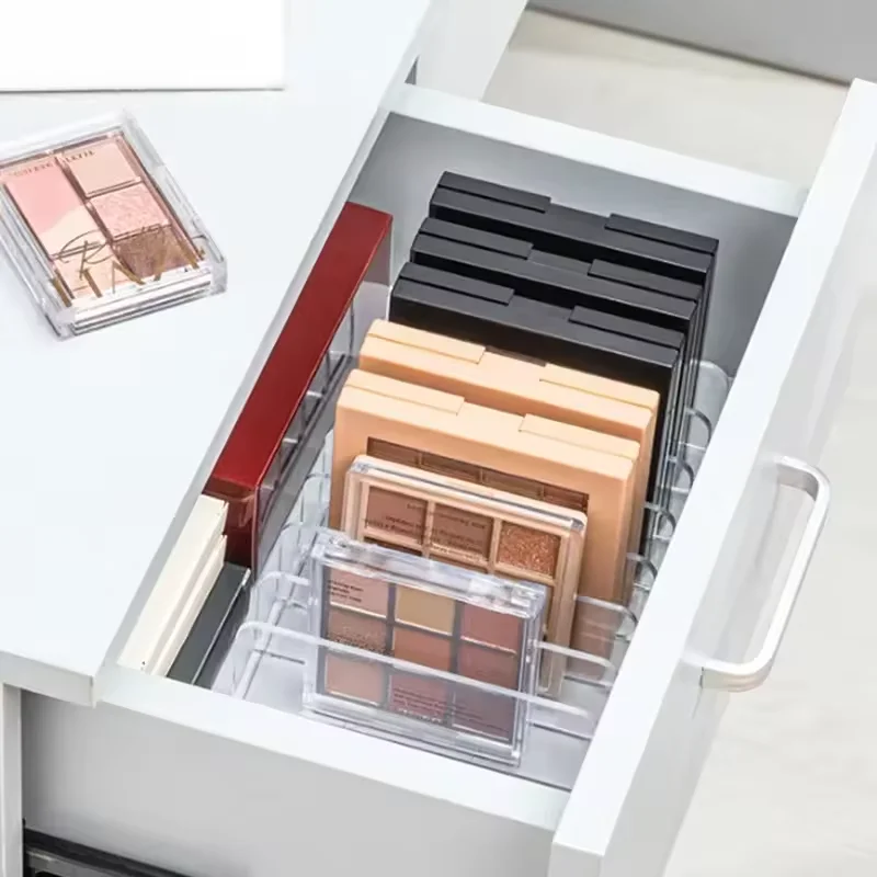 Make-up-Organizer-Box, transparentes Aufbewahrungsregal mit 7 – Bild 5