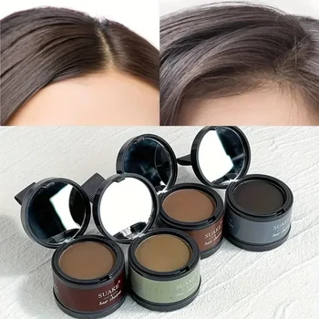 Haaransatzreparatur und Puder - Haar-Stirn-Haaransatz-Ersatz, Konturierung, Schattenfüllung, Make-up-Werkzeug