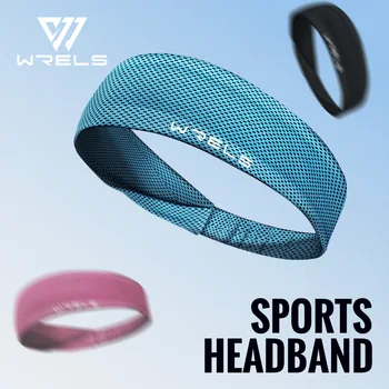 Sommer-Sport-Stirnband, atmungsaktiv, Fitness-Schweißband, rutschfest, elastisch, Tennis-Stirnband