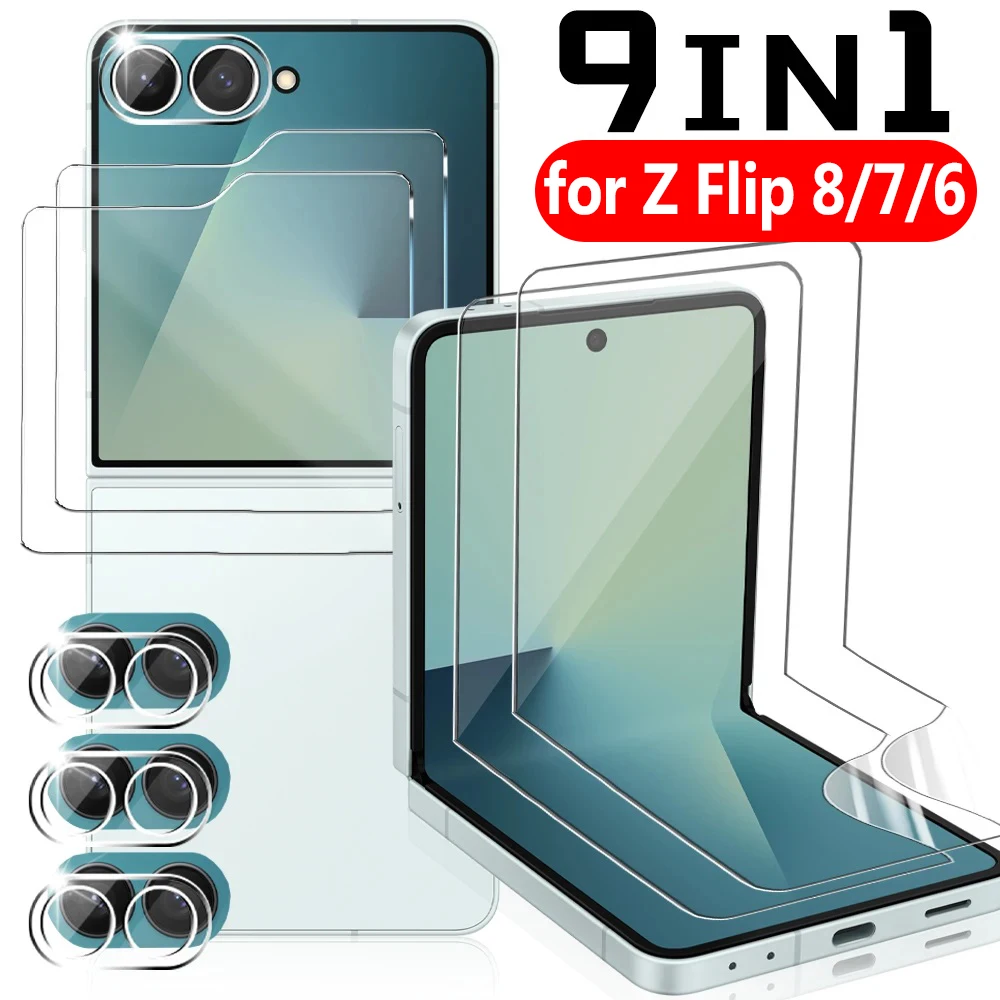 Vollständige Displayschutzfolien für Samsung Galaxy Z Flip 7