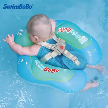 Swimbobo Neue Upgrade Baby Schwimmen Pool Float Mit Baldachin Aufblasbare Infant Schwimm Ring Kinder Schwimmen