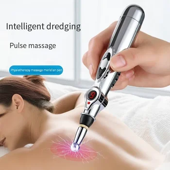 Elektronischer Akupunkturstift, Linderung von Schmerzen, Massagepunkt, Meridian, Energie, Meridian
