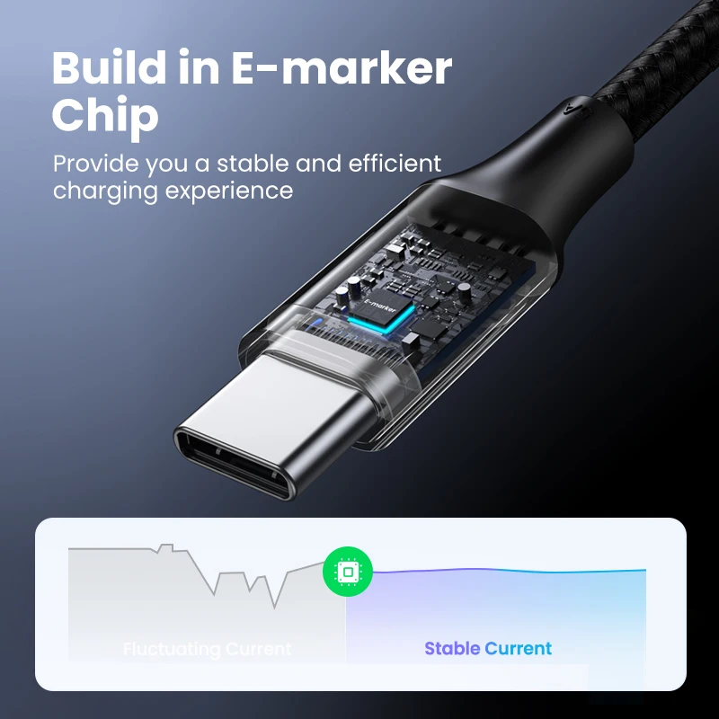 USB-C auf USB-C Kabel 100 W PD, 5 A, Schnellladen – Bild 6