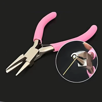 Mini 5 Zoll Runde Konkave Zange Draht Schleifen Zange Präzision Schmuck Zange Draht Schleifen Zange für DIY