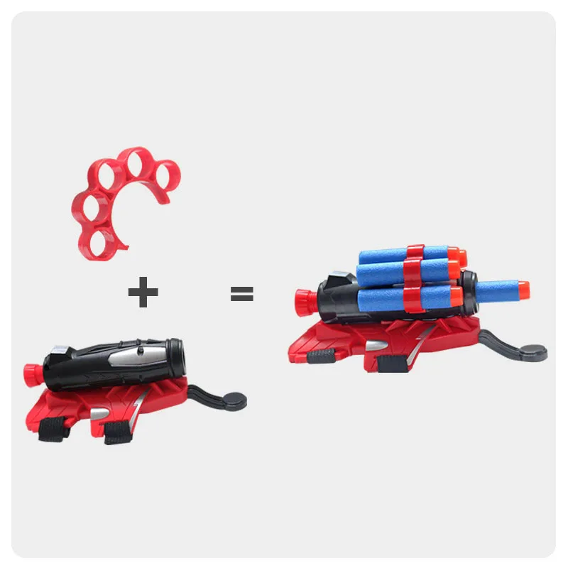 Kinder Handgelenk Spielzeug Fünf Loch Armband Hero Launcher – Bild 3