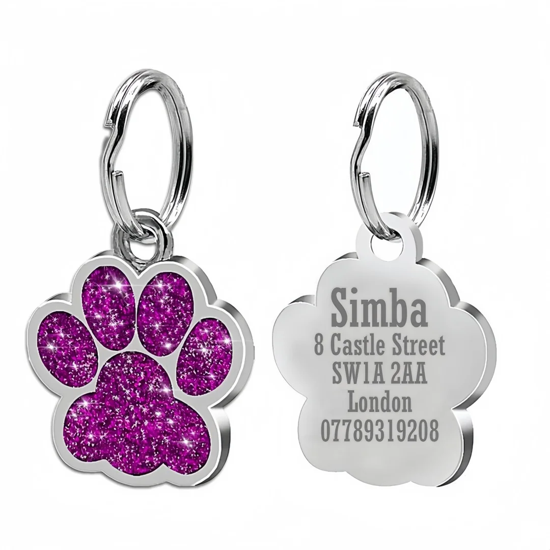 Kostenlose personalisierte Hunde- und Katzen-Teller-Tags – Bild 6