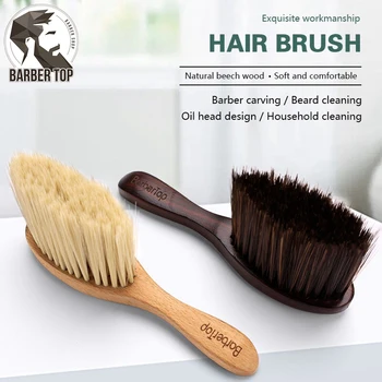 BARBERTOP Haarbürste Hals Gesicht Staubwedel Friseur Reinigungsbürste Professionelle Entfernen Weiche Bürste