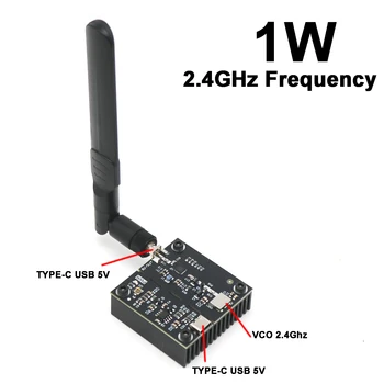 1W 2,4Ghz VCO Generator Signalquelle Integrierte 1W Leistung Mit Antenne Für 2,4G Bluetooth lautsprecher WIFI